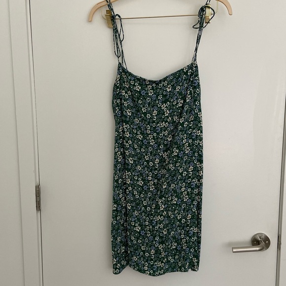 Reformation Agean Tie Strap Mini Dress - Picture 6 of 8